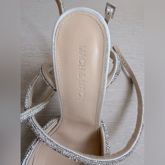 MACH & MACH Double Crystal Bow High Heel - Picture 10 of 14